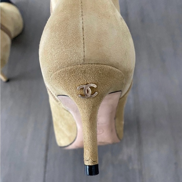 Chanel stiletto kitten low heel - Picture 7 of 13